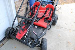 lot 120 image: A Red Coleman KT196 Go-Kart