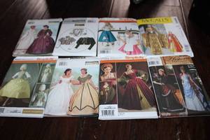 lot 141 image: Eight Simplicity & Butterick & McCalls Patterns