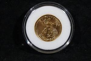 2017 US $5 Gold Coin - 110 Oz