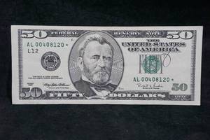1996 Series US $50 Star Note Bill