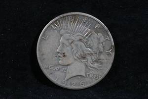 1926-P US Peace Silver Dollar Coin