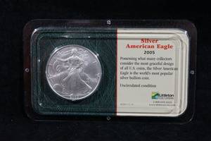 2005 US 1 Oz Silver Eagle Coin