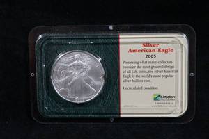 2005 US 1 Oz Silver Eagle Coin