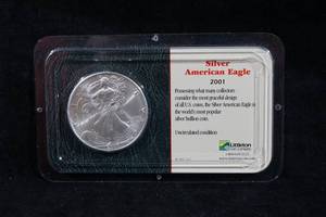 2001 US 1 Oz Silver Eagle Coin