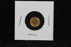 1945-M Mexican 2 Peso Gold Coin
