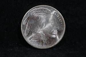 1 Oz Silver Indian Head Coin