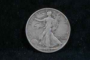 1942-S US Walking Liberty Silver Half Dollar Coin