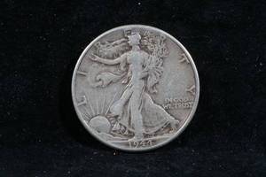 1944-P US Walking Liberty Silver Half Dollar Coin