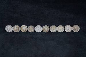 US Mercury Dime Silver Coins