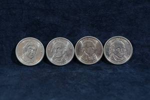 US $1 Presidential Coins - Jefferson, Washington, Adams, Madison