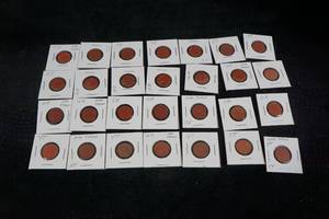 WWII OPA Ration Tokens - Red