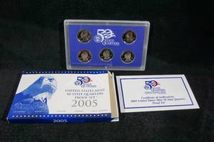 2005 US Mint State Quarters Proof Set - Minnesota