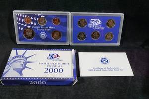 2000 US Mint Proof Set