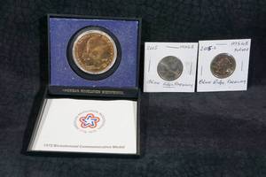American Revolution Commemorative Medal plus Blue Ridge Parkway Quarters