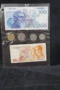 Belgian Currency and Coins