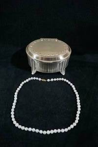 Pearl Necklace - 14K Yellow Gold Clasp