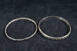 Sterling Silver Bangle Bracelets