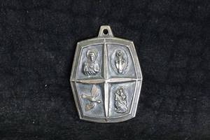 Sterling Silver Religious Pendant