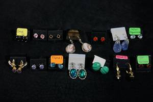 Assorted Earrings - Assorted Stones