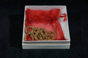 Gold Plated Rope Necklace