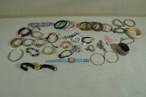 Assorted Bracelets and Disney Watches