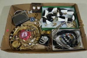 Assorted Statement Jewelry Pieces - Large Necklaces, Brooches