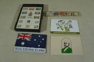 Assorted International Stamps - Australia, Canada