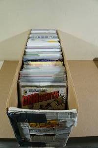 Long Box of Comic Books - Marvel, DC, Vertigo, Independents