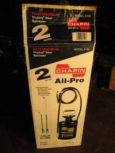 lot 231 image: Chapin 1.5 gallon steel sprayer wit...