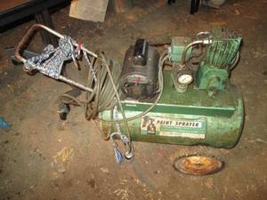lot 317 image: Sears paint sprayer model# 106.1533...