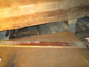 lot 331 image: Tongue and groove paneling pieces 4...