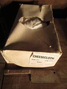 lot 333 image: 80sq ft of cheese cloth and small c...