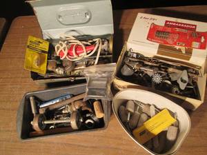 lot 387 image: large assortment of Dremel style bi...