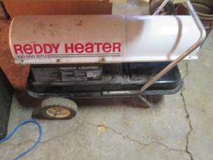 lot 10 image: Reddy kerosene heater 100,000 BTU...