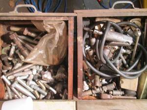 lot 54 image: Contents of 2 drawers including Lar...