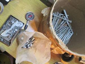 lot 86 image: Lag bolts, compression yesterday an...