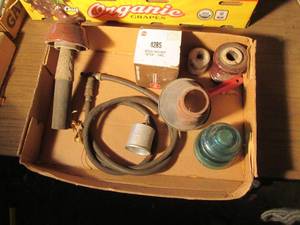 lot 111 image: Insulators, air hose, trailer tail ...