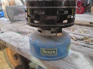 lot 551 image: Sears Catalytic heater 3500 btu (re...