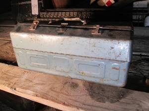 lot 561 image: Large metal tackle box 21910...