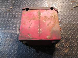 lot 588 image: Battery box for tractor 9.589...