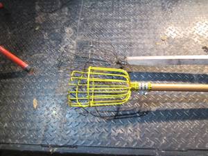 lot 589 image: 2 applefruit pickers, 1 has a home...
