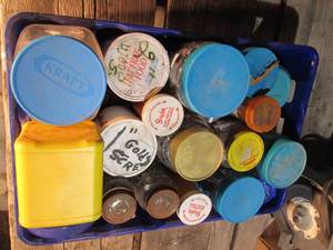 lot 614 image: Crate of misc hardware (see photos ...