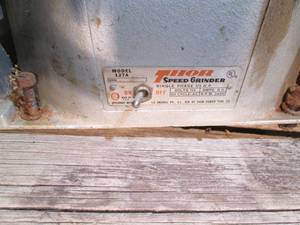 lot 613 image: Thor 2 wheel speed grinder...
