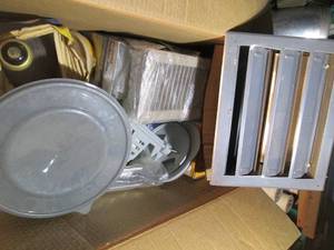 lot 607 image: Box with vents, flood lights and mo...