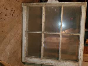 lot 429 image: 2 wood framed windows 28.2528...