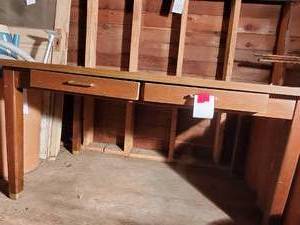 lot 432 image: 2 drawer desk 603430.5...