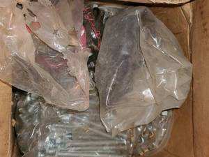 lot 457 image: Box of nuts and bolts...