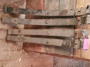 lot 465 image: 4 leaf springs approximately 27 long...
