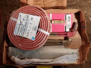 lot 469 image: New in pkg 25 twin welding hose, 2...