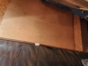 lot 474 image: Sheet of 12 plywood, 3 sheets of ...